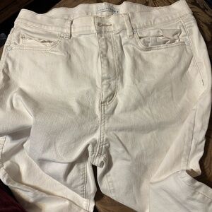White Loft Jeans Size 29